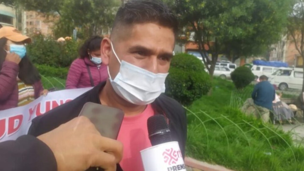 Exdirigente de la Juventud Yungueña, Raúl Uría. Foto: RRSS