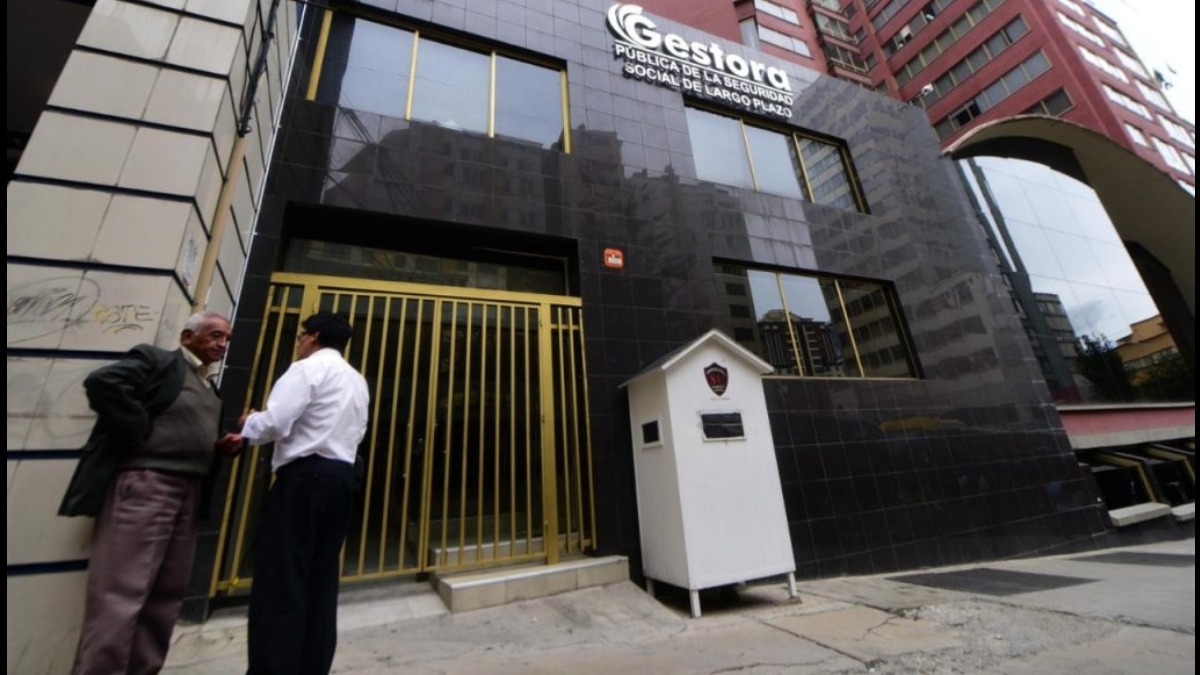Frontis Gestora Pública de la Seguridad de Largo Plazo. Foto: Internet