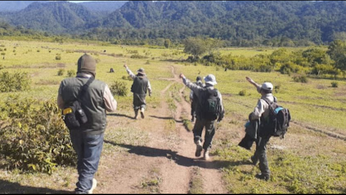Guardaparques bolivianos. Foto: Sernap.