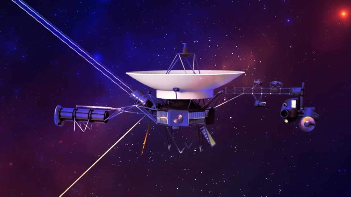Ilustración artística de una nave Voyager.    Foto: NASA / JPL-CALTECH