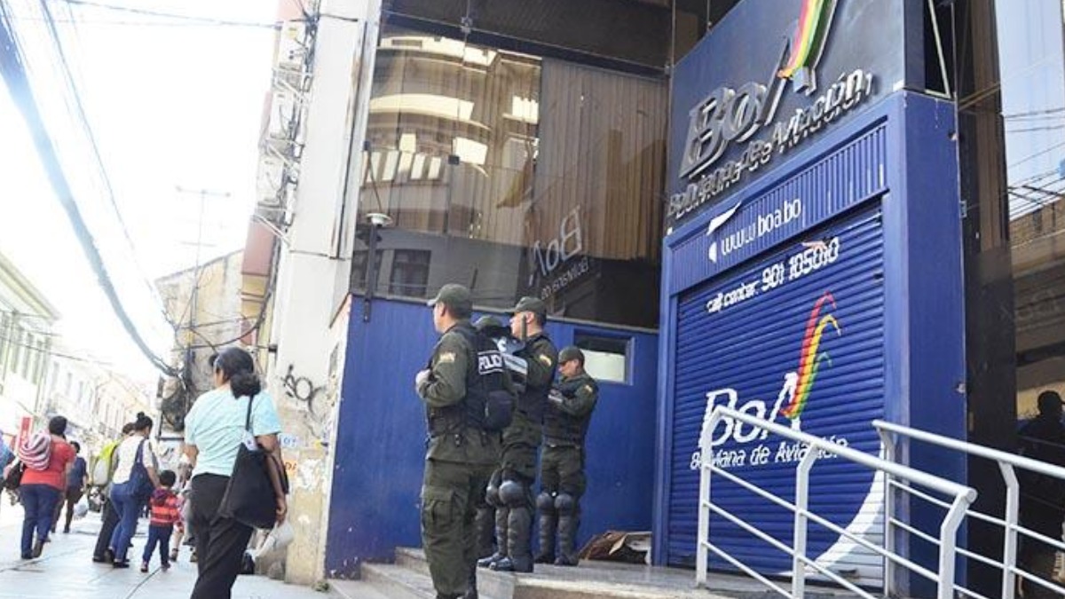 La empresa Boliviana de Aviación (BoA). Foto: Internet