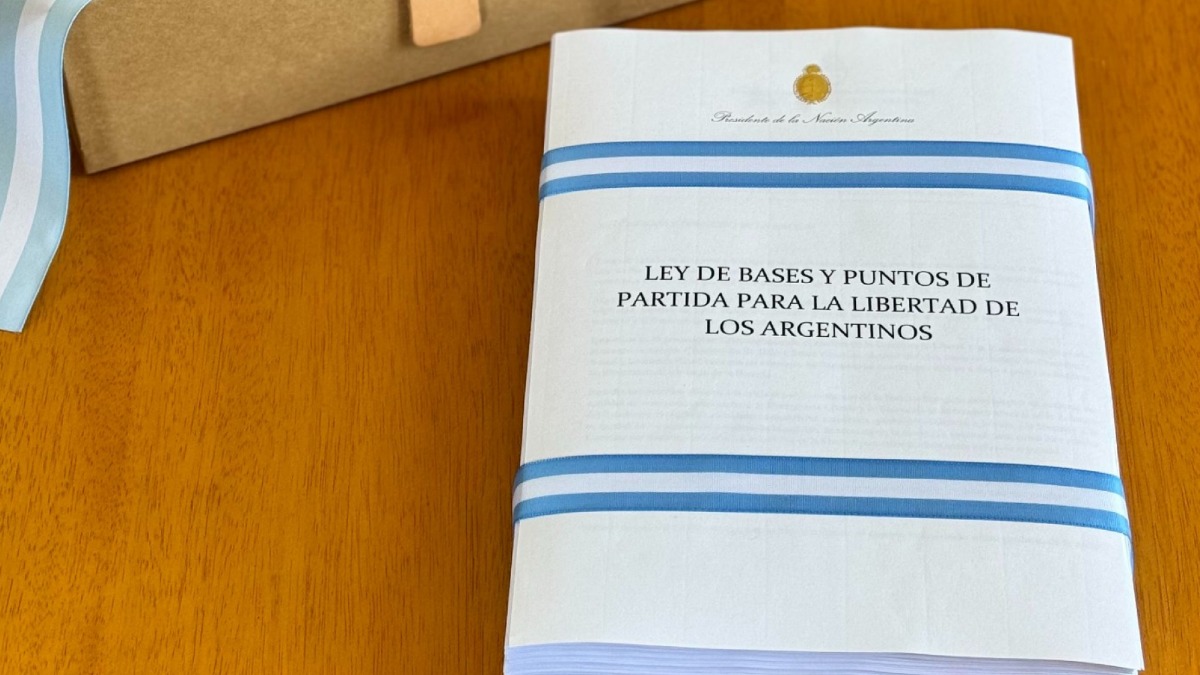 La polémica Ley Bases de Argentina.