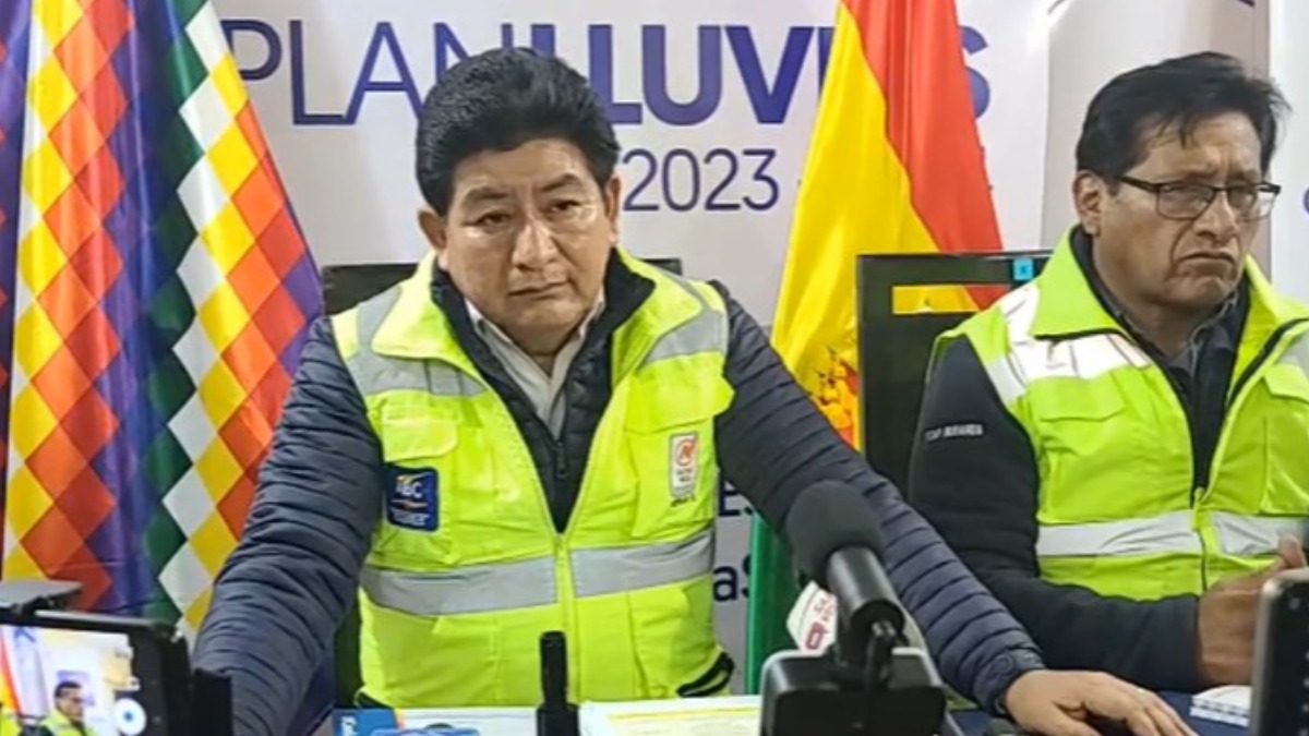 Ministro de Obras Públicas, Édgar Montaño. Foto: Captura