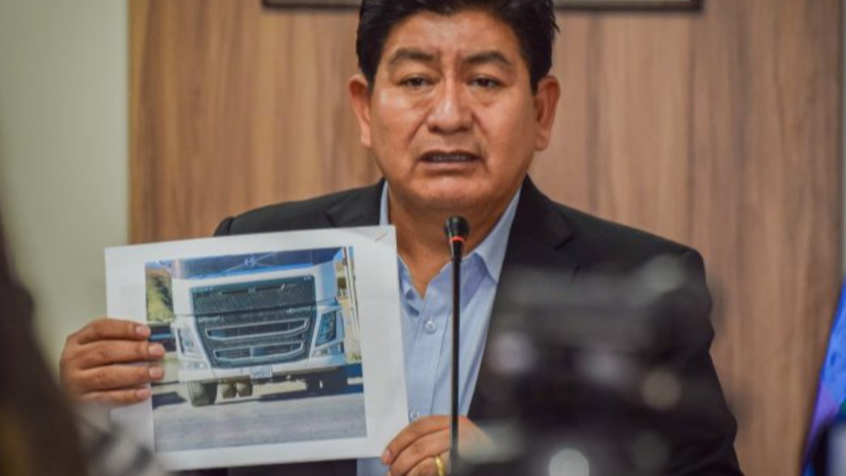 Ministro de Obras Públicas, Édgar Montaño. Foto. MOPV