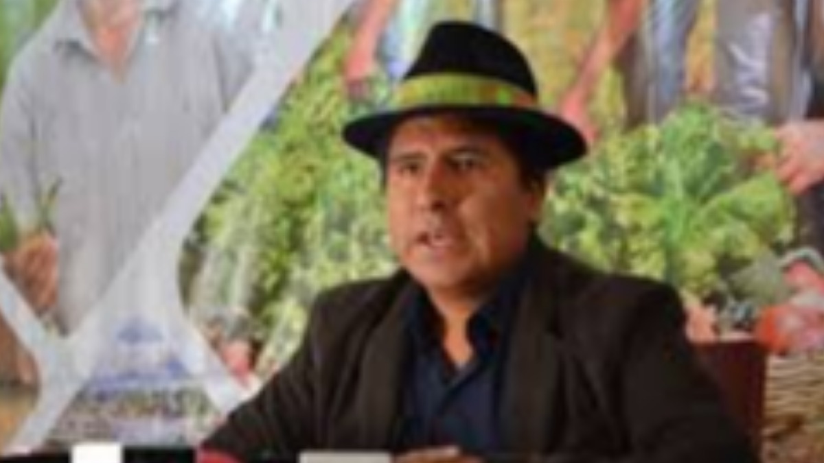 Viceministro de Desarrollo Rural y Agropecuario, Álvaro Mollinedo . Foto: Ministerio de Desarrollo Rural y Tierras