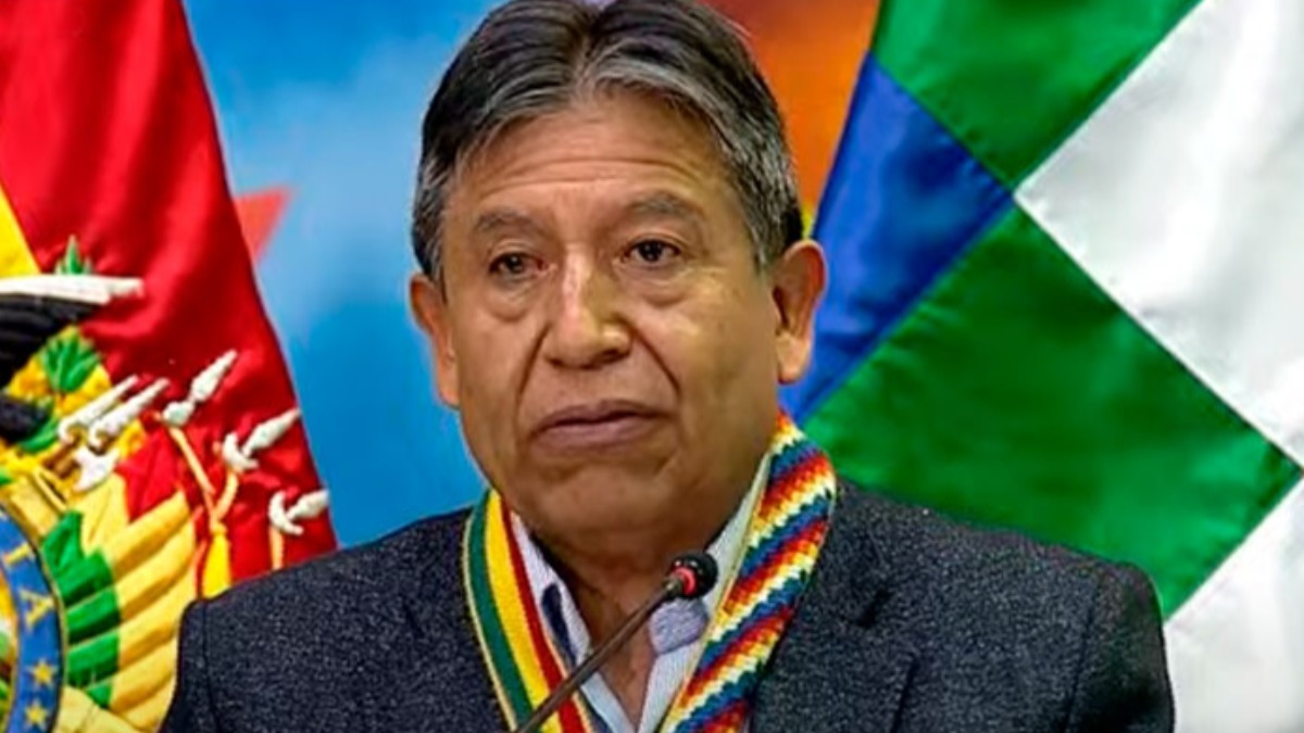 Vicepresidente David Choquehuanca.