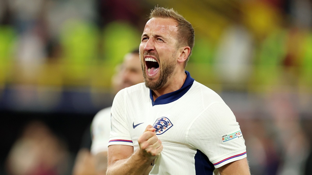 El delantero de Inglaterra, Harry Kane.