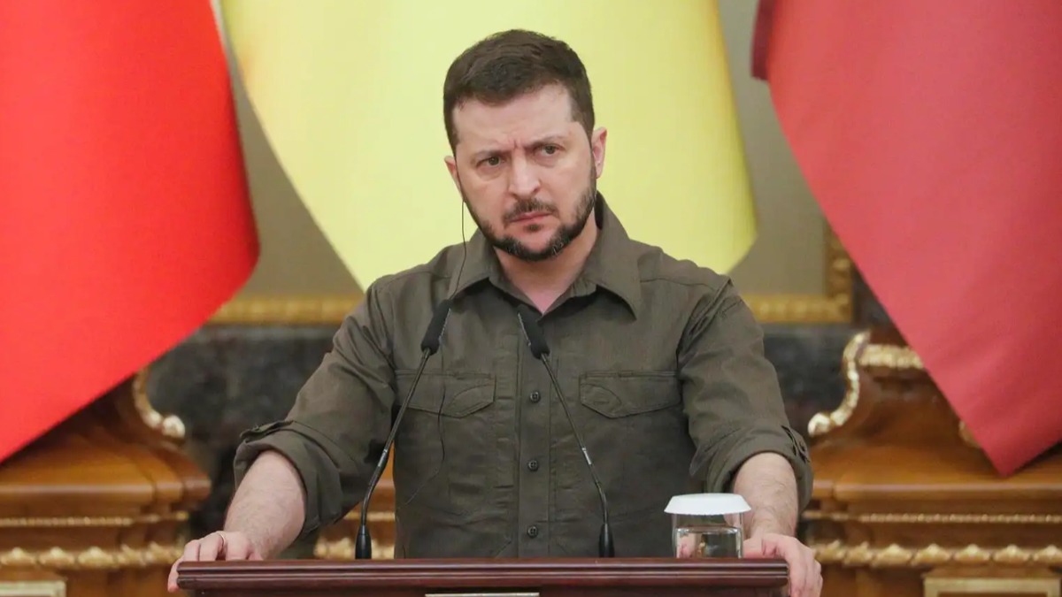 El presidente de Rusia, Volodimir Zelenski.