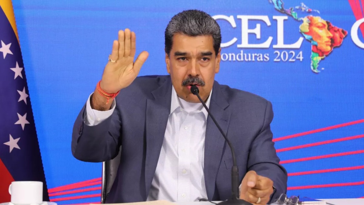 El presidente de Venezuela y candidato a la reelección, Nicolás Maduro.