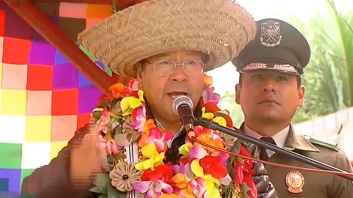 Luis Arce, presidente de Bolivia