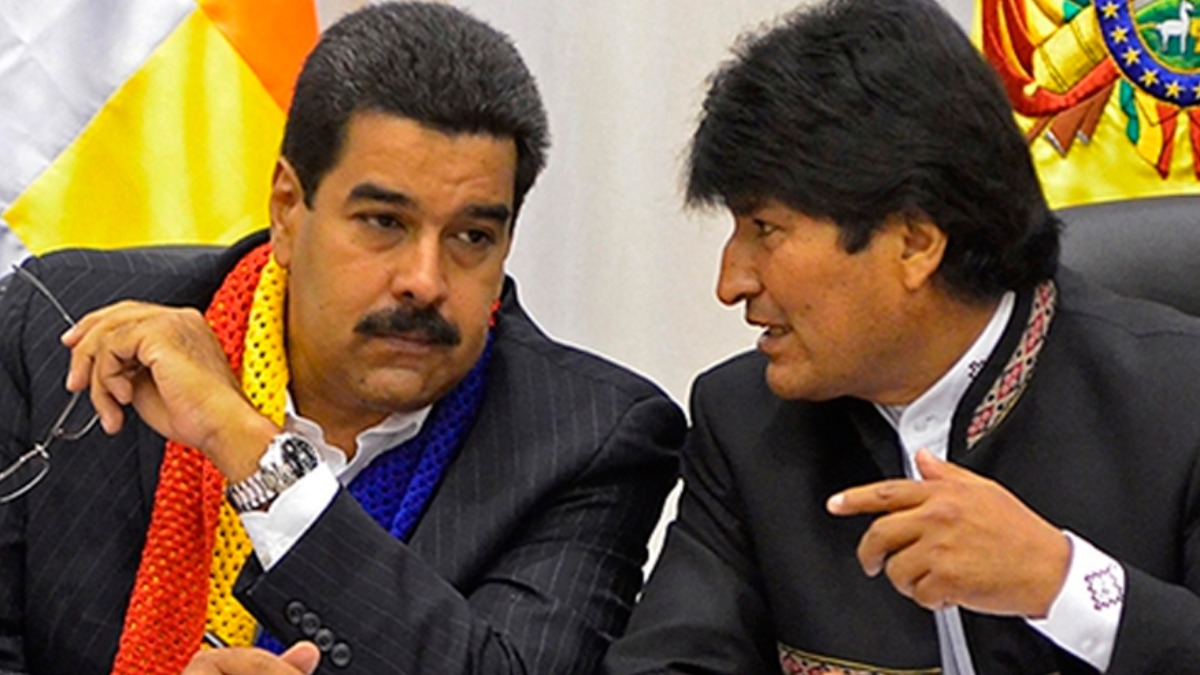 Nicolás Maduro y Evo Morales. Foto: Internet