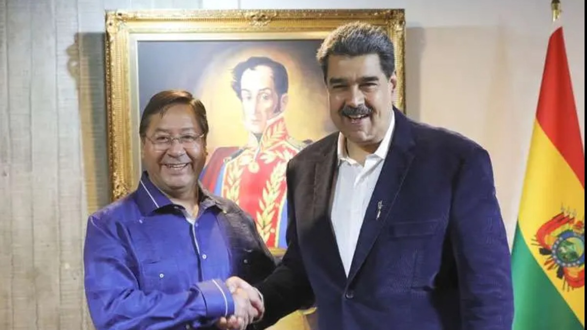 Nicolas Maduro y Luis Arce. Foto: Internet