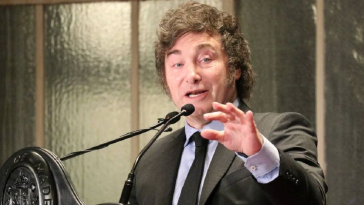 Presidente de Argentina, Javier Milei. Foto: NA