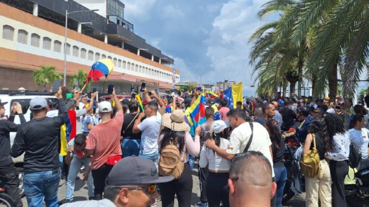 Protestas en Venezuela tras las elecciones presidenciales.