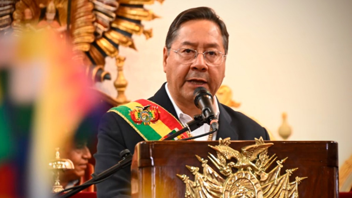 Luis Arce. Foto: BVT