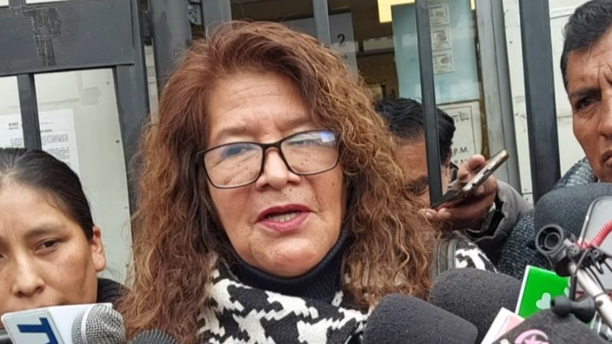 Mercedes Quisbert. Foto: ANF