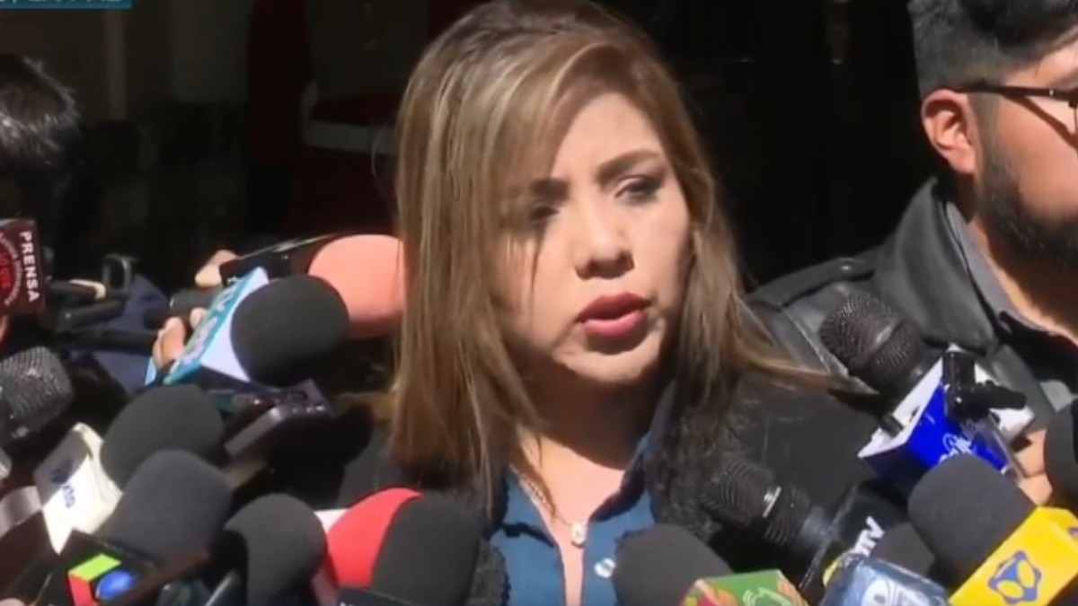 Viceministra de Comunicación, Gabriela Alcón.