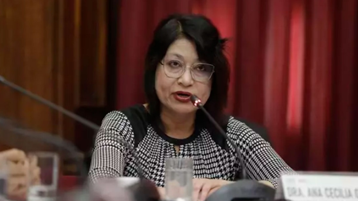 a exministra de Exteriores de Perú y actual representante en Ginebra ante los organismos internacionales, Ana Cecilia Gervasi.
