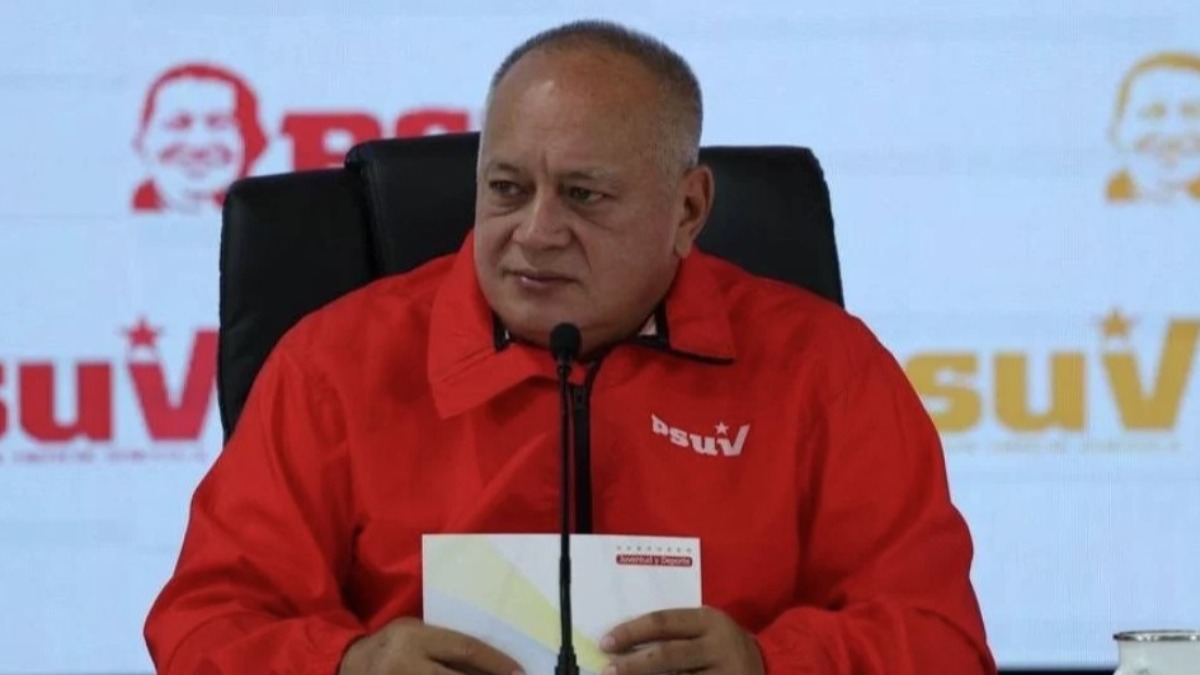 El ministro del Interior del país, Diosdado Cabello.