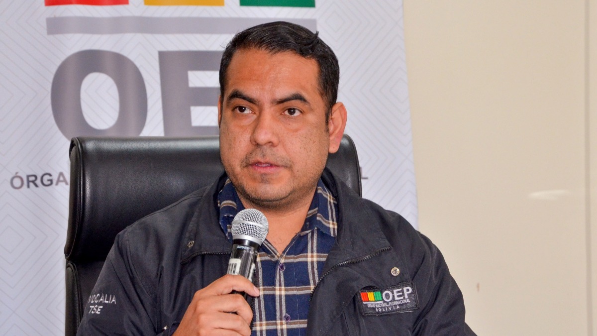 Francisco Vargas, vicepresidente del TSE. Foto: OEP
