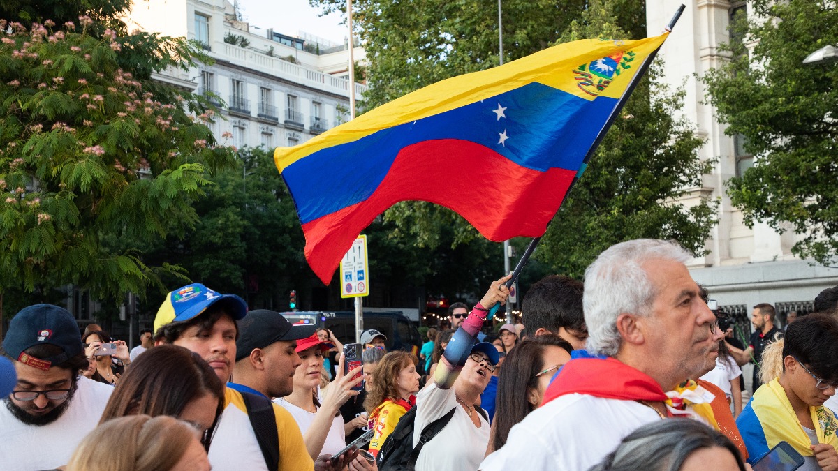 Protestas en Venezuela por los resultados en las elecciones presidenciales.