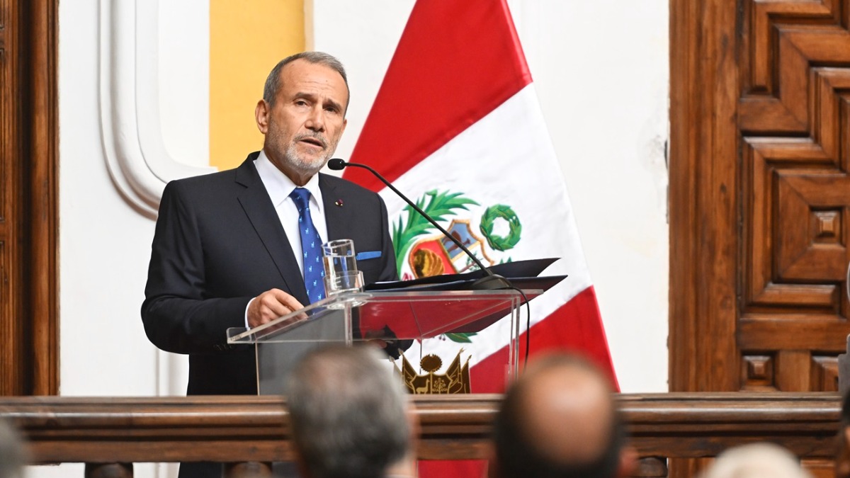 El ministro de Asuntos Exteriores, Elmer Schialer.