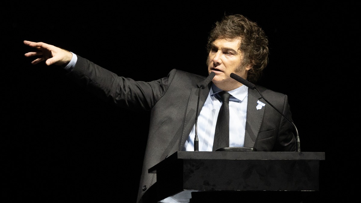 El presidente de Argentina, Javier Milei.