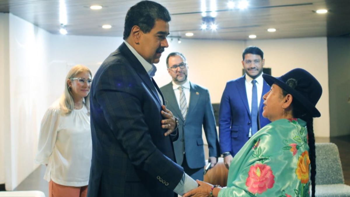 Maduro y Sosa en Venezuela.