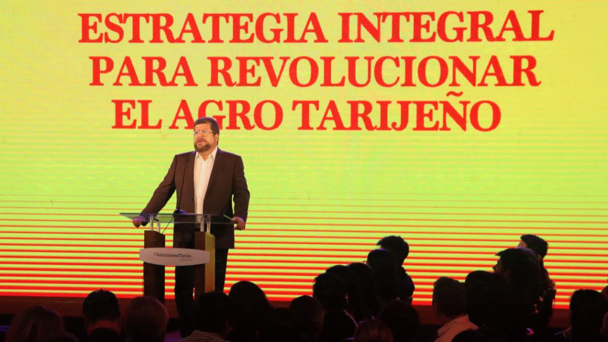 Samuel Doria Medina en Tarija. Foto: Su equipo de prensa