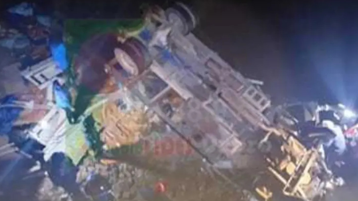 Accidente en Oruro. Foto: R. Fides