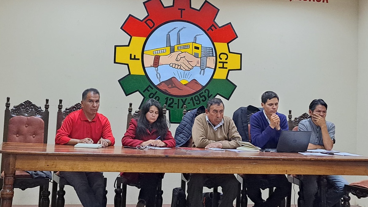 Ampliado de las instituciones de Chuquisaca. Foto: RRSS