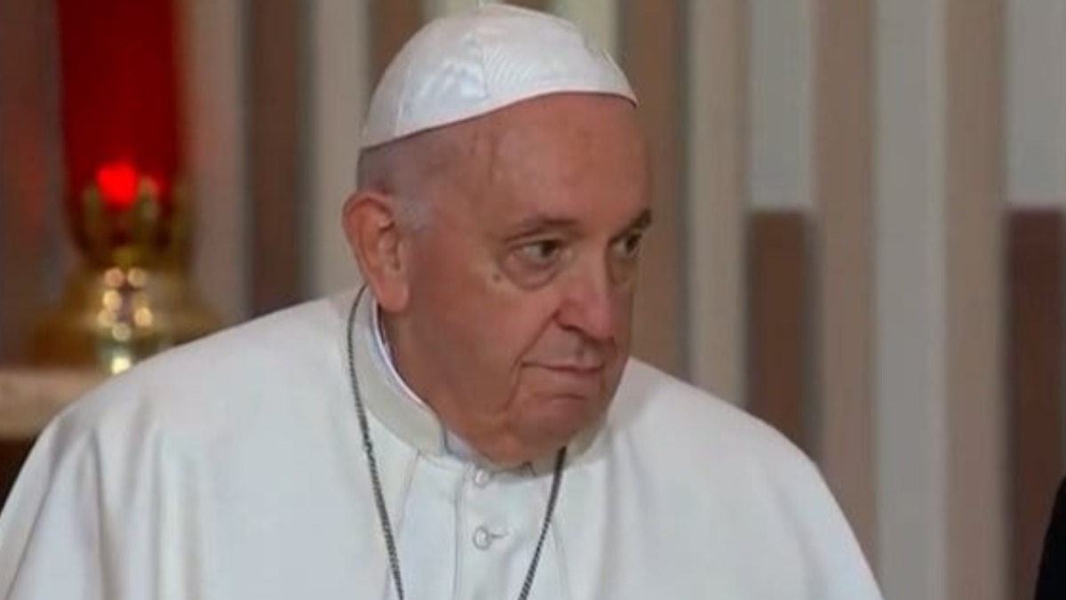 El papa Francisco.