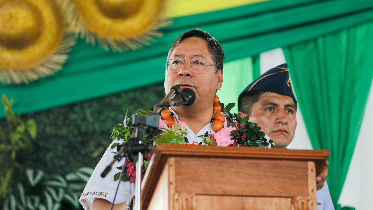 Luis Arce, presidente del Estado Plurinacional de Bolivia. Foto: Facebook de Lucho Arce