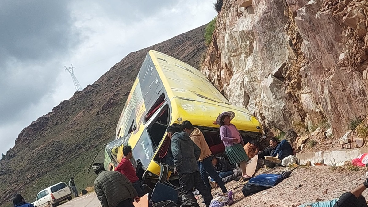 Accidente de Tránsito en Ocurí, Potosí.