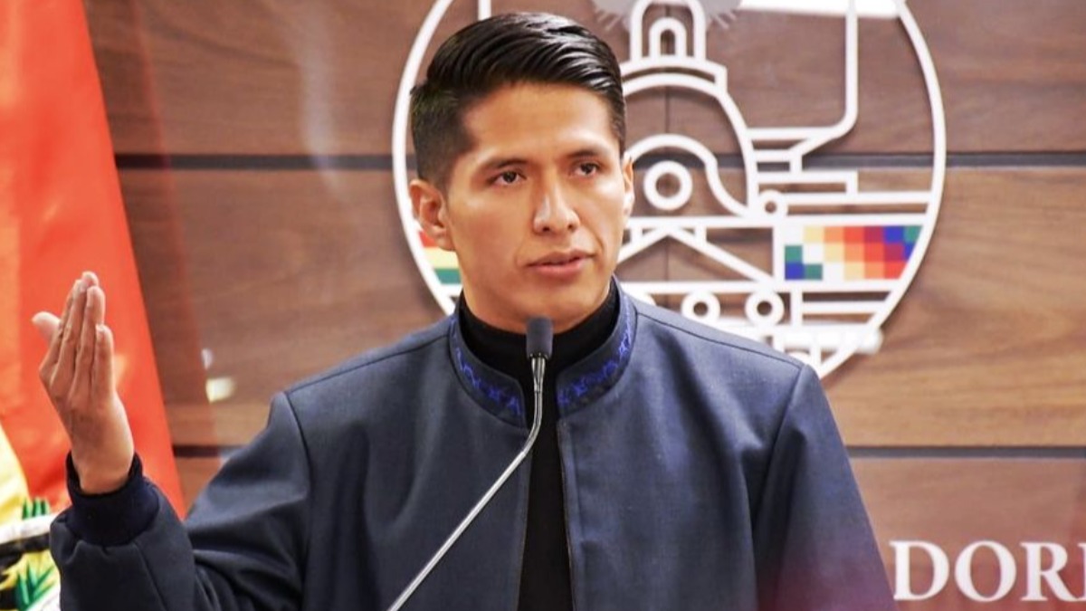 Andrónico Rodríguez, presidente del Senado. Foto: ABI