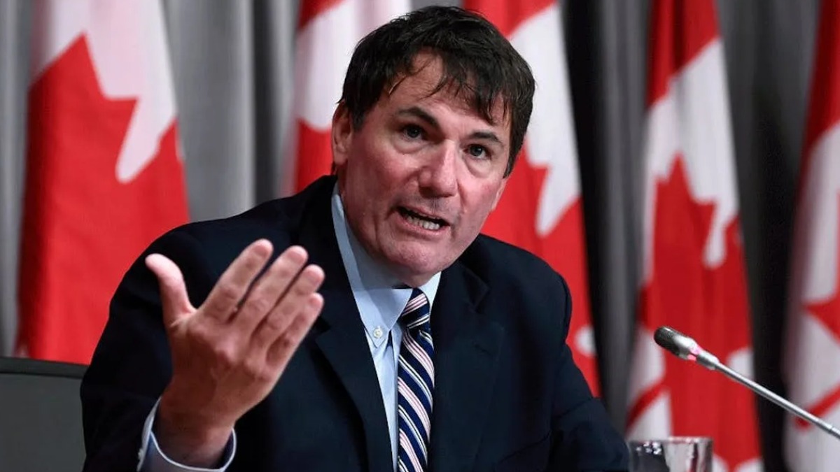 El ministro canadiense de Finanzas, Dominic LeBlanc.