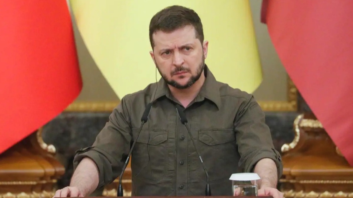 El presidente ucraniano, Volodimir Zelenski.