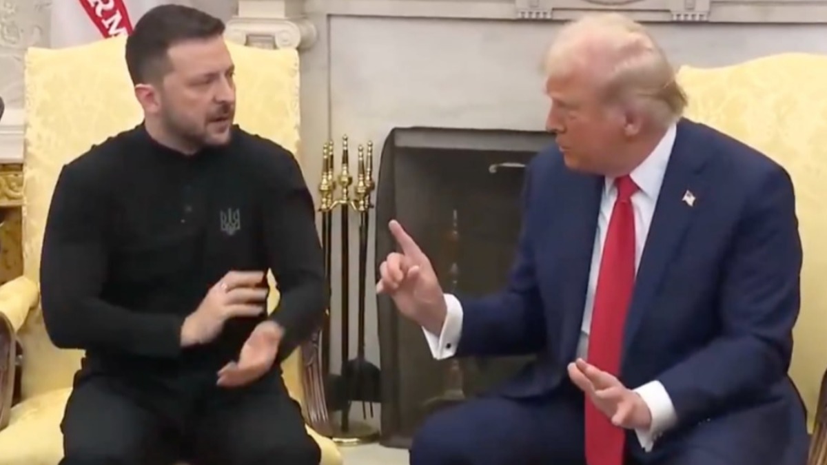 El último encuentro entre los presidentes de EEUU, Donald Trump, y su homólogo ucraniano Volodimir Zelenski.