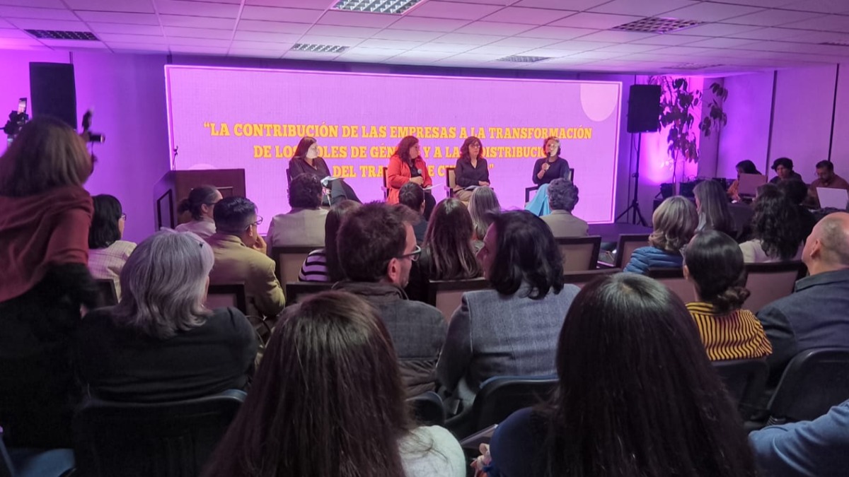 La presentación de la investigación. Foto: Pro Mujer