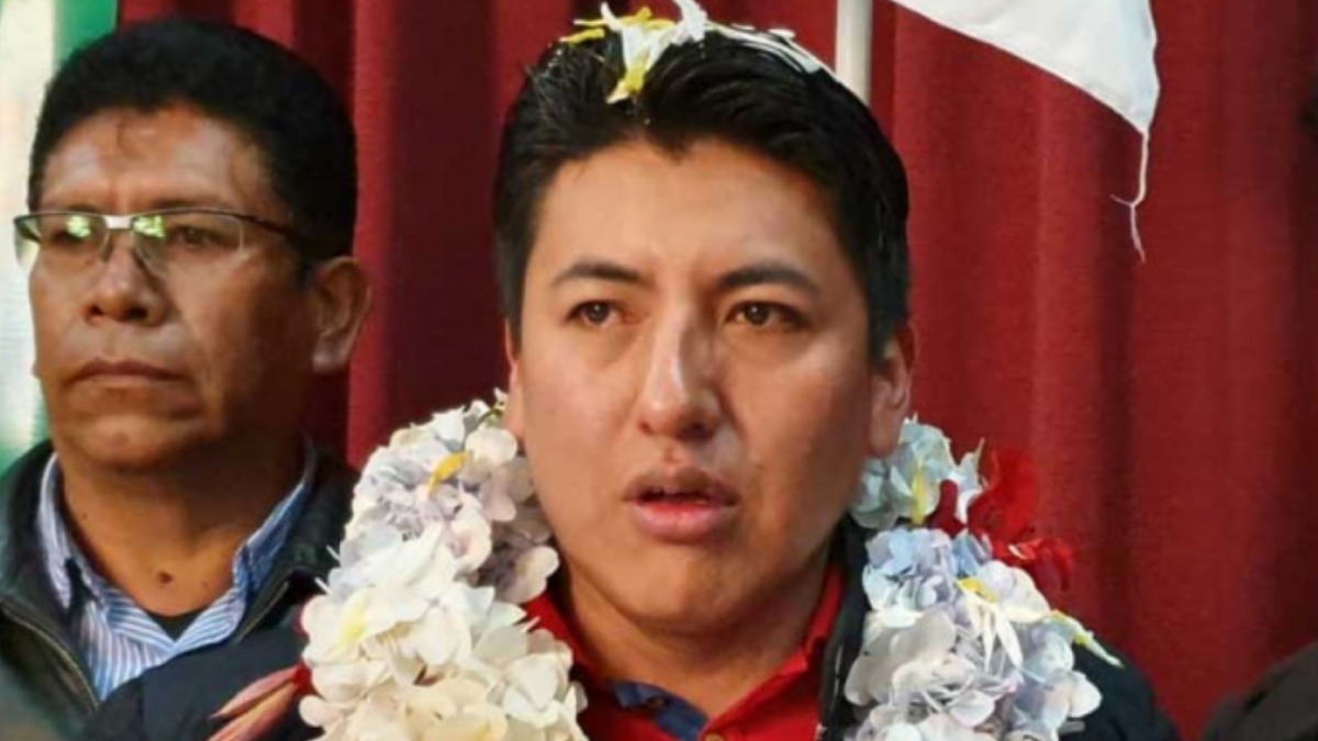 Marco Pumari, exlíder cívico. Foto: ANF
