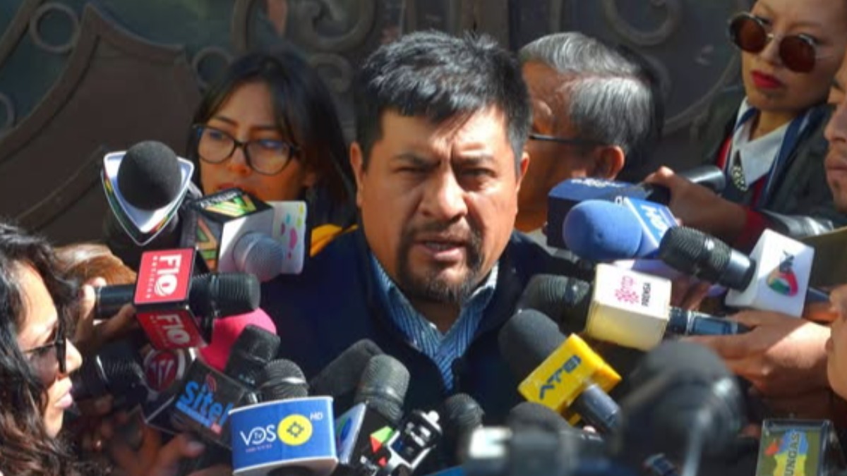 Ministro Yamil Flores. Foto: Ministerio de Desarrollo Rural y Tierras.