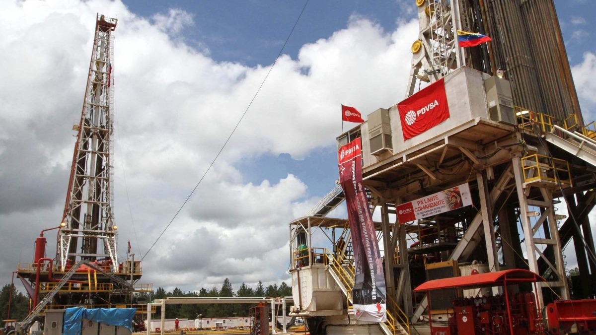 Pozos de petróleo de PDVSA.