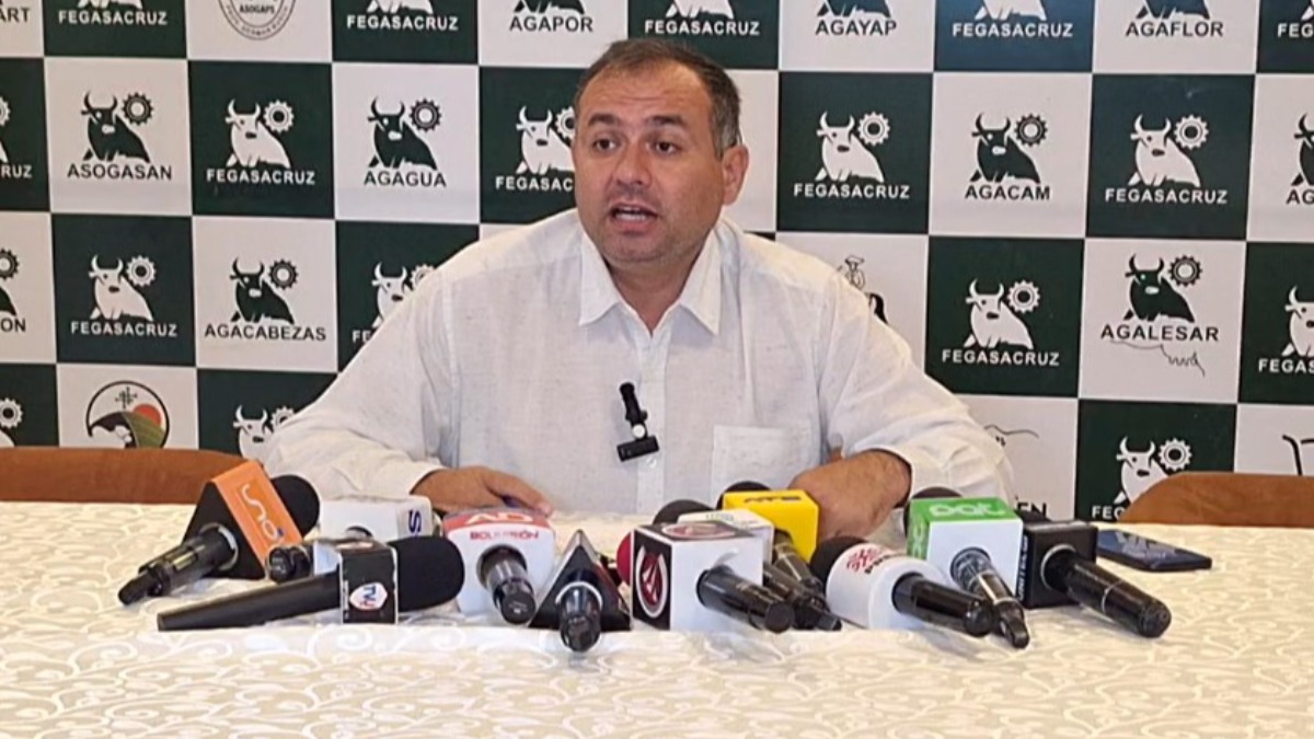 Presidente de Fegasacruz, Walter Ruiz.