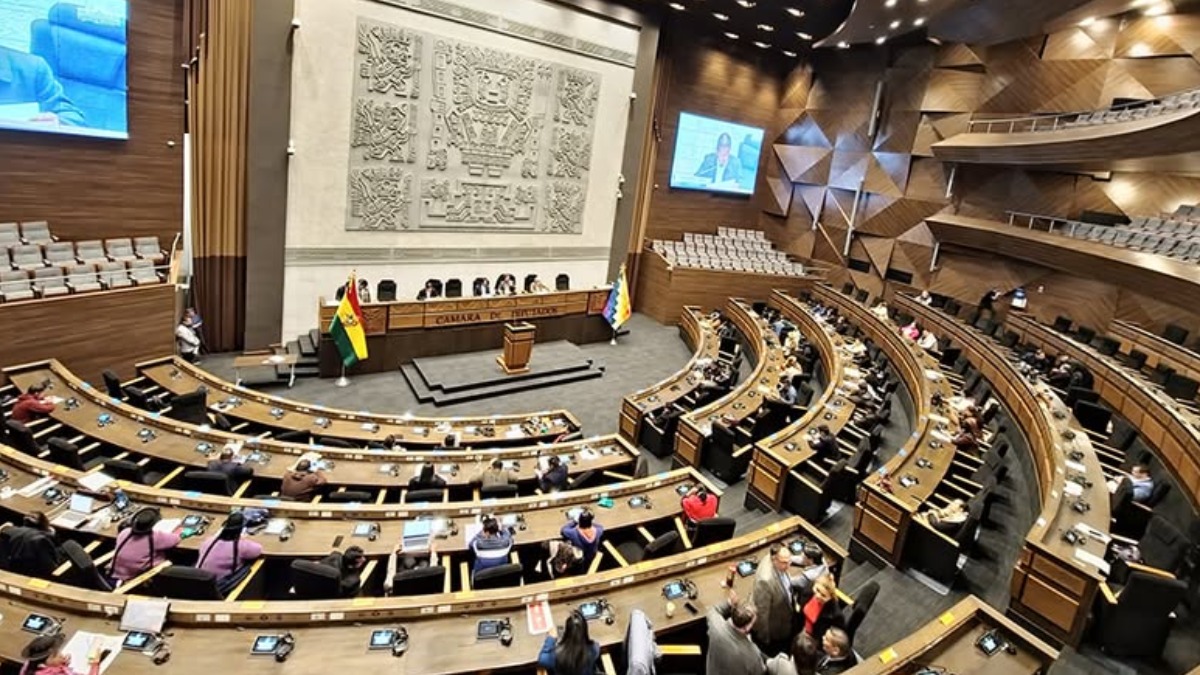 Sesión de Diputados en la que se aprobó la comisión de investigará a Botrading. Foto: Diputados