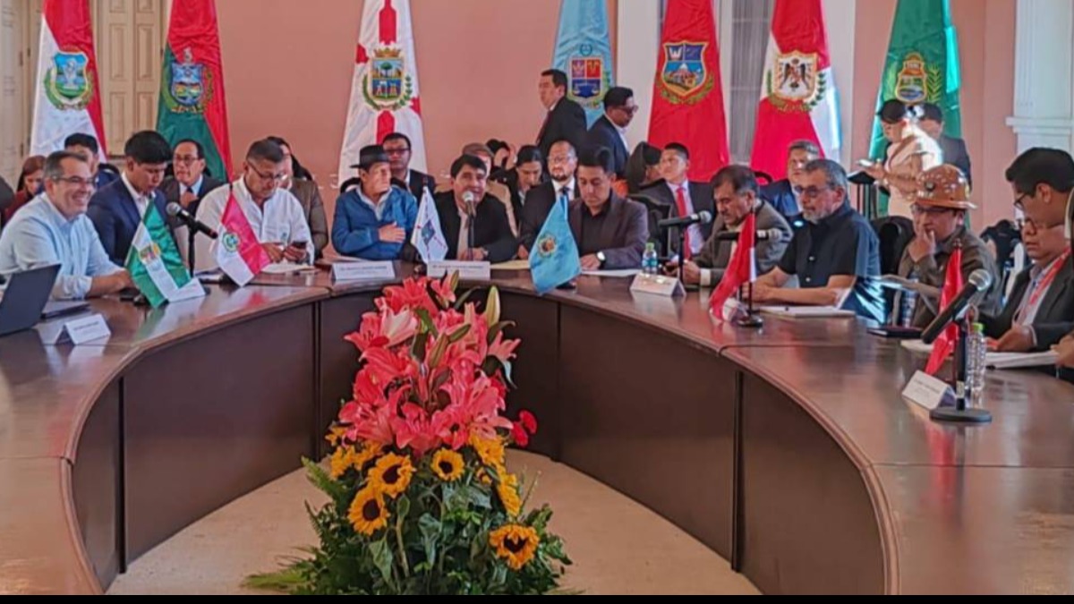 Una reunión anterior de los gobernadores del país. Foto: La Razón