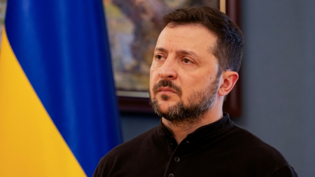 Volodimir Zelenski, presidente de Ucrania.