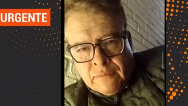 Captura de pantalla de la entrevista de Zúñiga con el medio argentino