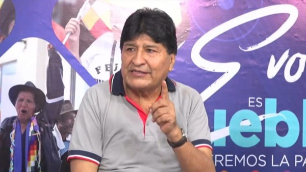 Expresidente Evo Morales. Foto: Captura