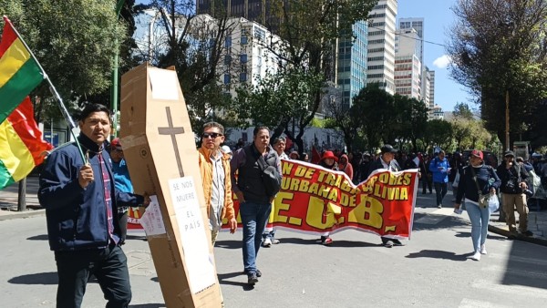 Maestros Urbanos de Bolivia. Foto: ANF
