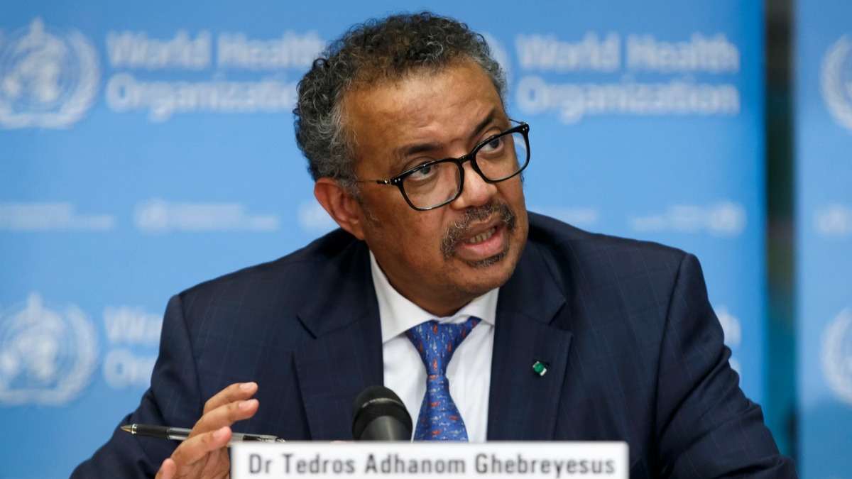 El director general de la Organización Mundial de la Salud (OMS), Tedros Adhanom Ghebreyesus.
